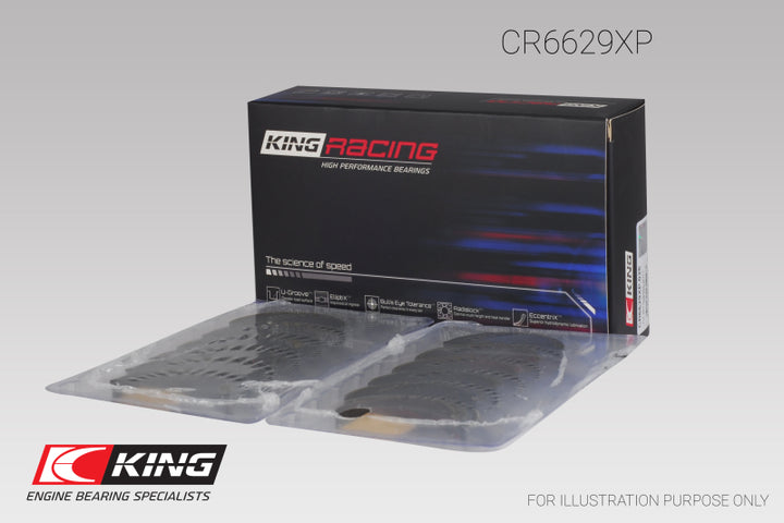 King Engine Bearings Mitsubishi 6G72 (Size 0.25) Connecting Rod Bearing Set
