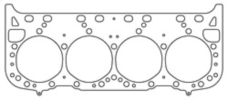 Cometic 92-96 GM LTI Small Block 4.040inch Bore .040 thick MLS Head Gasket w/ Valve Pockets