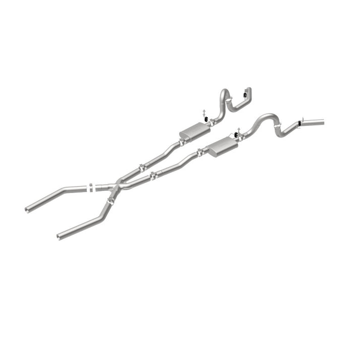 MagnaFlow Sys Cat-Back 68-72 GM A-Body 3inch