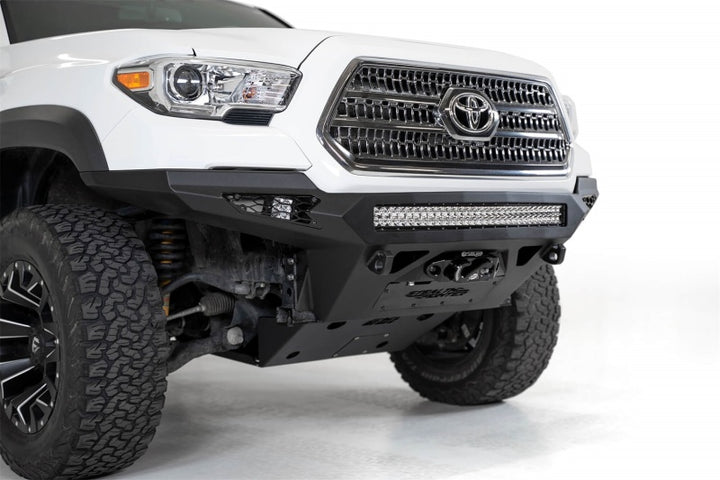 Addictive Desert Designs 16-19 Toyota Tacoma Stealth Fighter Front Bumper w/ Winch Mount