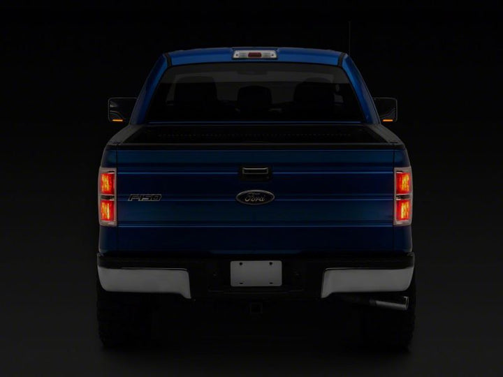Raxiom 04-14 Ford F-150 Axial Series Side Mirror LED Turn Signal Lights- Smoked