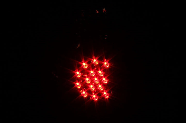 ANZO 2005-2015 Toyota Tacoma LED Taillights Black