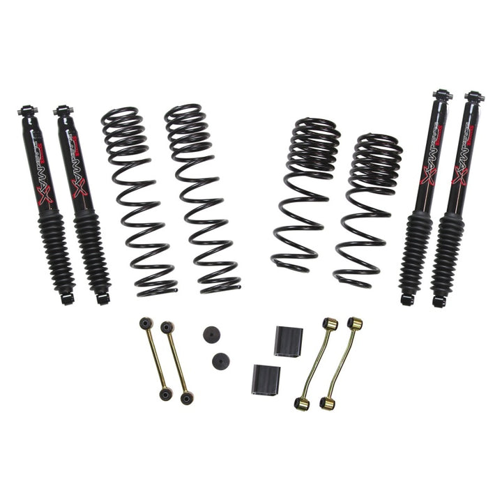 Skyjacker 2020 Jeep JL 4WD Rubicon Diesel 2.5in Dual Rate Long Travel Sus Lift Kit w/Blk Max Shocks
