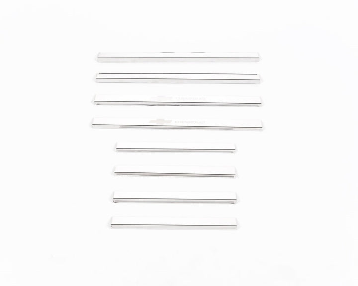 Putco 14-18 Chevy Silv LD - Crew Cab w/ CHEVROLET Etching (8pcs) SS Door Sills