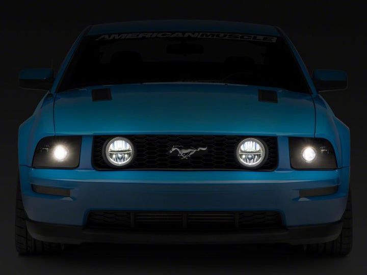 Raxiom 05-09 Ford Mustang GT Axial Series LED Halo Fog Lights