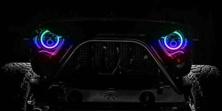 Oracle Jeep Wrangler JL/Gladiator JT 7in. High Powered LED Headlights (Pair) - Dynamic