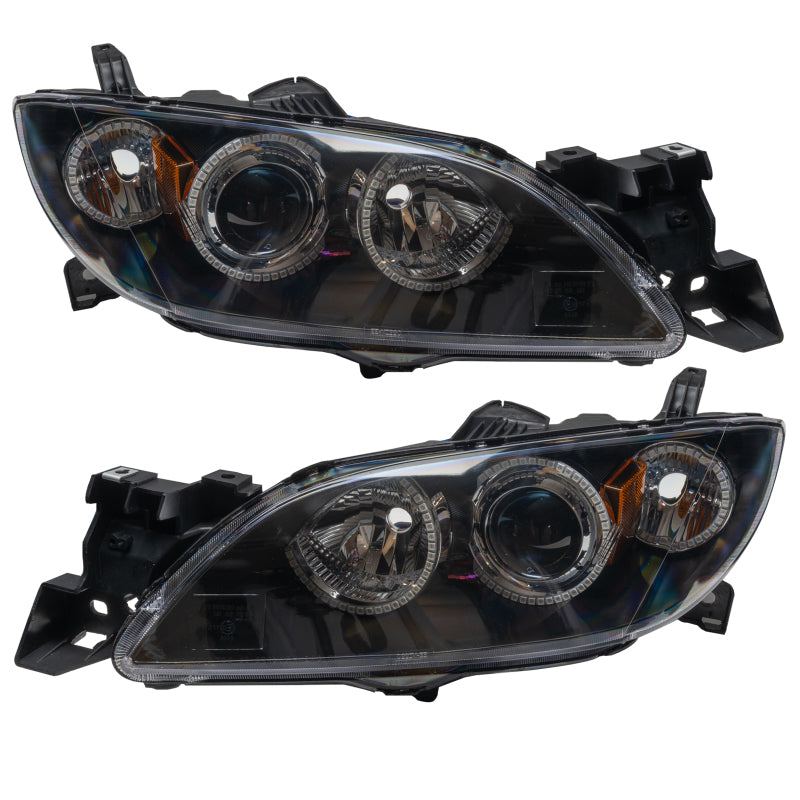 Oracle 04-09 Mazda 3 SMD HL - 4DR - Halogen Style - ColorSHIFT w/ 2.0 Controller