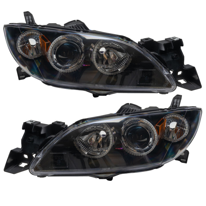 Oracle 04-09 Mazda 3 SMD HL - 4DR - Halogen Style - ColorSHIFT w/ 2.0 Controller
