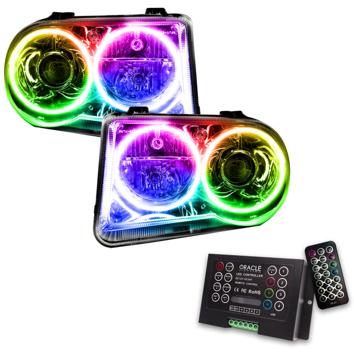 Oracle 05-10 Chrysler 300C V8 SMD HL - Non HID - ColorSHIFT w/ 2.0 Controller