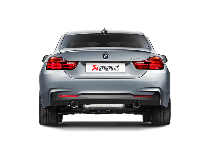Akrapovic 16-17 BMW 340i (F30 F31) Evolution Line Cat Back (SS) w/ Carbon Tips (Req. Link Pipe)