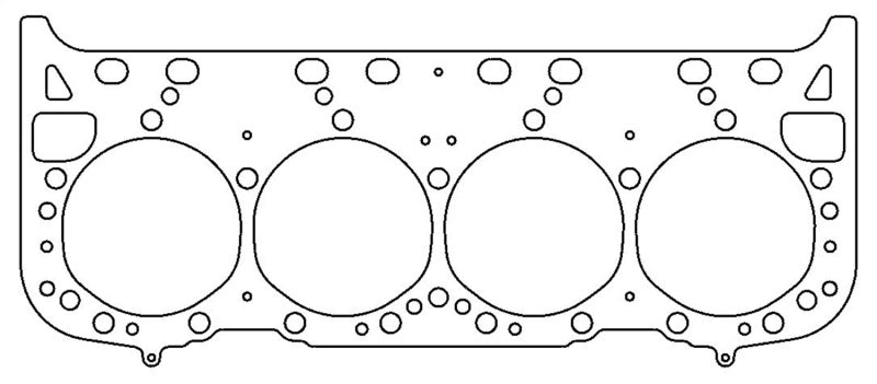 Cometic 92-96 GM LT1 Small Block 4.040 inch Bore .098 inch MLS-5 Head Gasket (w/Valve Pockets)
