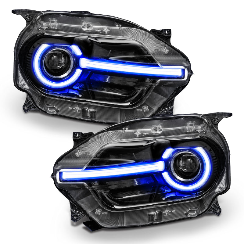 Oracle 2021 Ford Bronco Sport RGB+W Headlight DRL + Halo - ColorSHIFT w/ 2.0 Controller